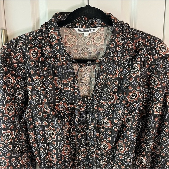 Walter Baker Cassie Dress Mosaic designer‎ size L large - Picture 7 of 13